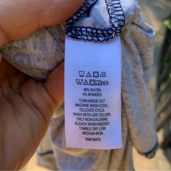 Artisan NY Light Blue Paisley Maxi Skirt - Picture 3 of 4